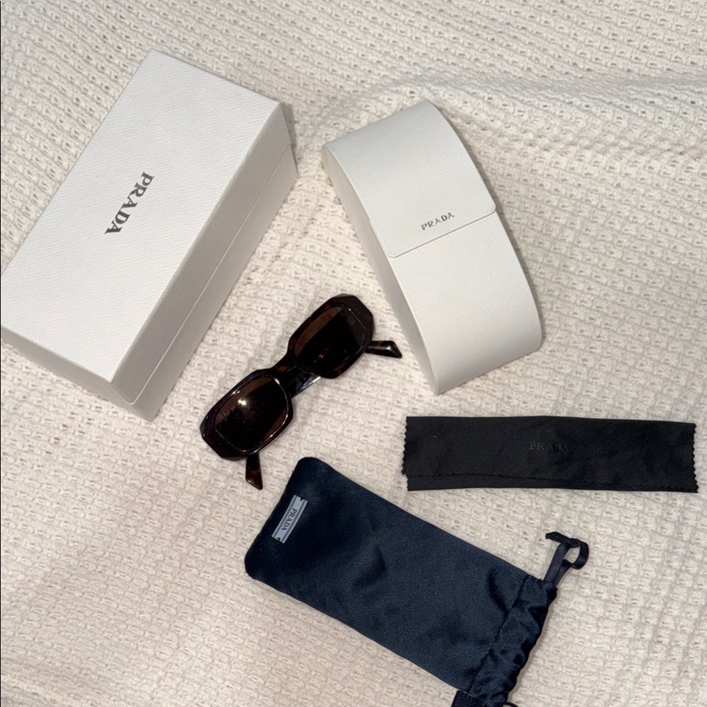 Prada Brown Women’s Sunglasses PR 17WS